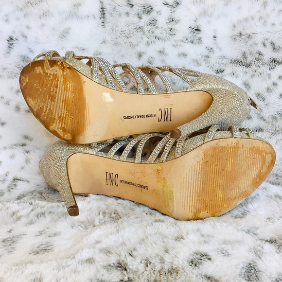 I. N.C. Women's Sharee High Heel Rhinestone Evening Sandals - Picture 6 of 6